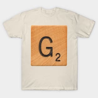 Scrabble Letter 'G' T-Shirt